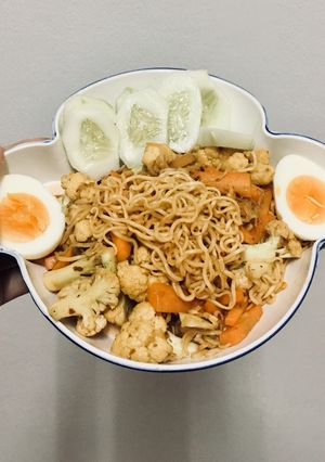 รูปของ ผัดมาม่า 🍜 #เมนูเด็กหอ