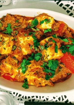 A picture of Paneer Tikka Masala.