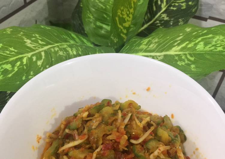 Cara Gampang meracik Tumis Pare Anti Pahit Anti Gagal