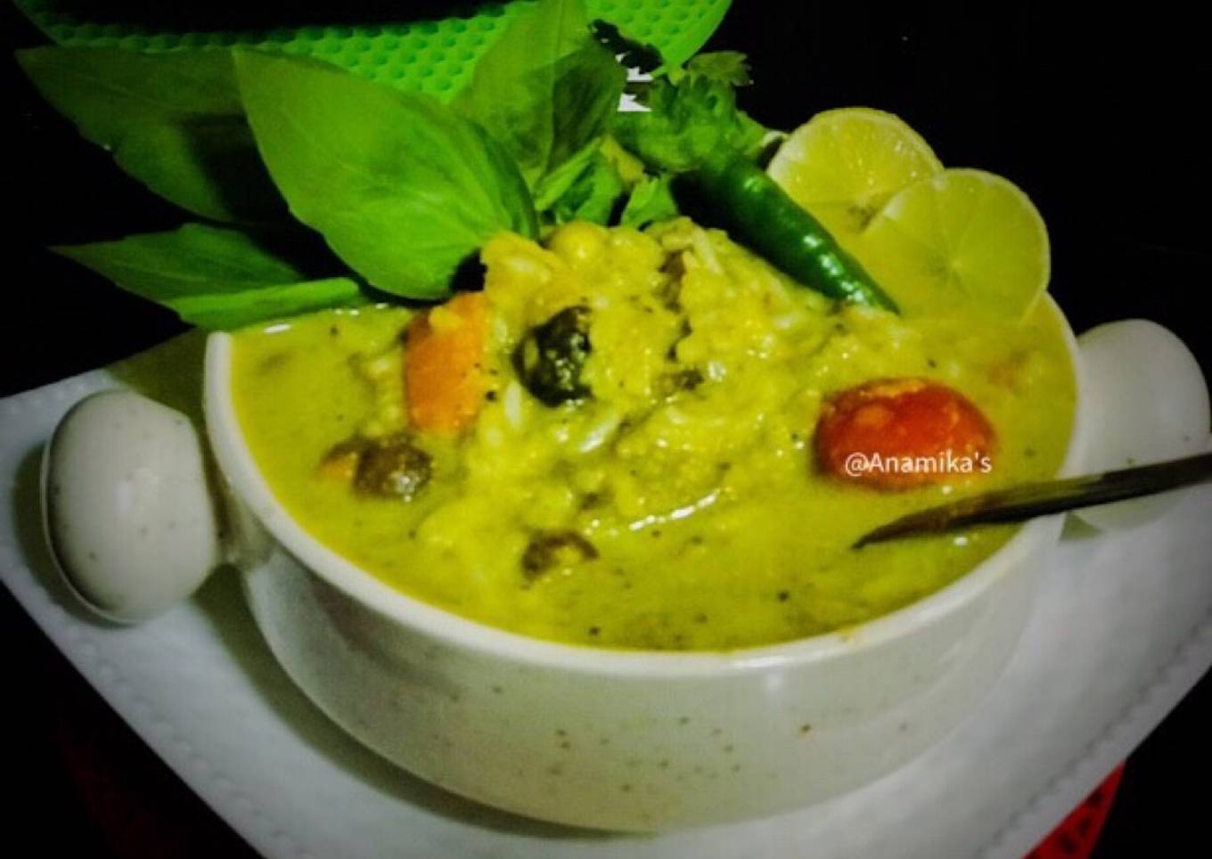 Vegetarian Thai Green Curry: From the Scratch