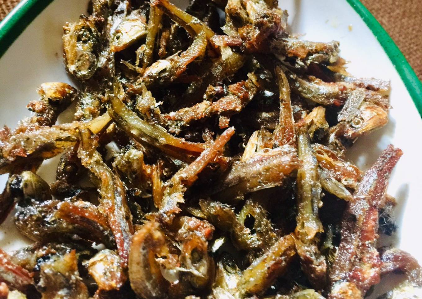 Asian Style Anchovy Appetizer | Crispy Anchovies | Salted Caramel Dilis