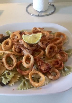 Foto principal de Pajaritas con calamares