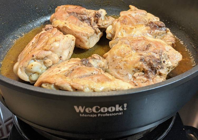 Pollo a la cerveza (sin más)
