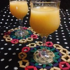 A picture of Sharbat-e-Kharbuja (Muskmelon Sharbat).