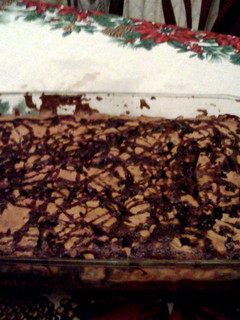 A picture of Double Peanut Butter and Toffee Brownies (Justin's Super Bars).