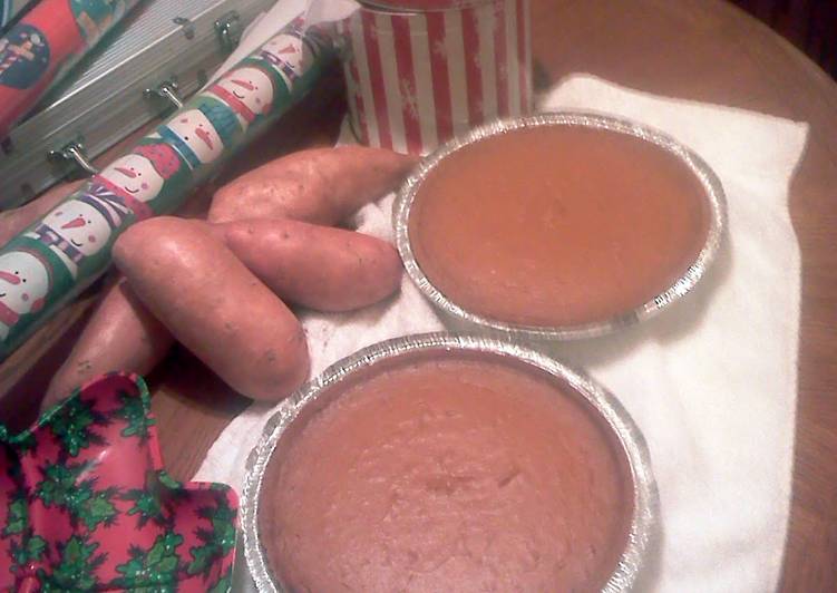 Juicee's Quick &amp; easy sweet potato pie