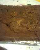 Budín de bizcocho de chocolate