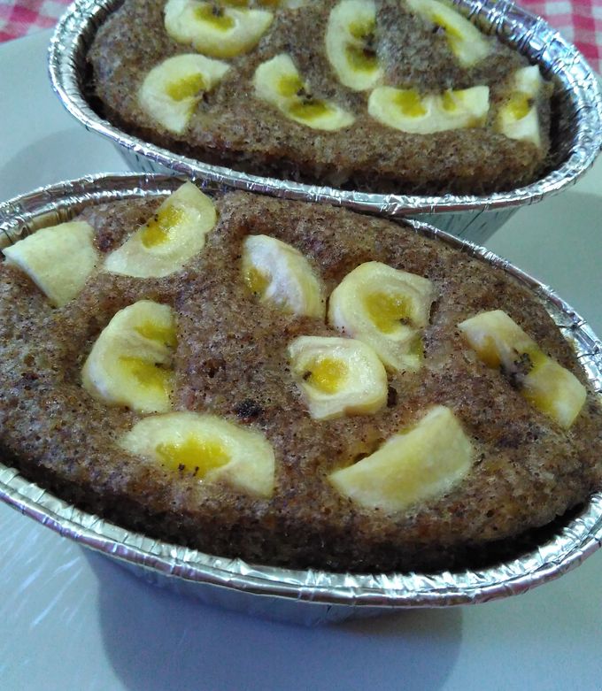 Foto resep Banana Oat Cake (Steam)