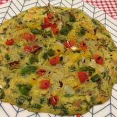 A picture of Corn Chila (Savoury Corn Pancake).
