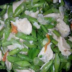 A picture of Tumis Buncis Otak2 ikan.