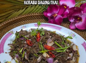 Gambar 24:7:26 - Kerabu daging Thai