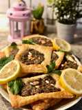 Lahm bi Ajeen (Tripoli-Style Meat Pies)