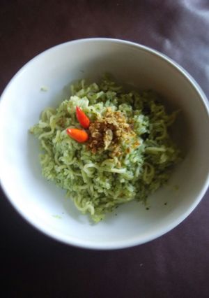 Foto resep Nasgor hijau daun katuk