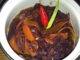 Tumis ubi ungu wortel daun kemangi 