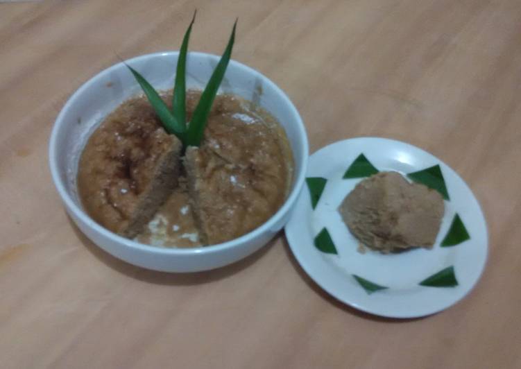 Brownies kukus cappuccino mekar tanpa gluten Dan telur