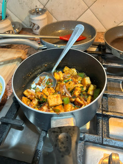 A picture of Chili paneer.
