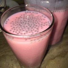 A picture of Roohafza Milk.