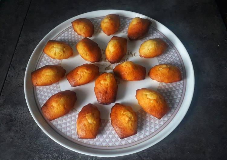 La Recette Pas à Pas Madeleines