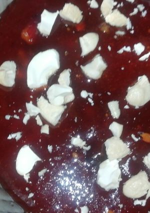 A picture of Mask melon Halwa/முலாம்பழ அல்வா.