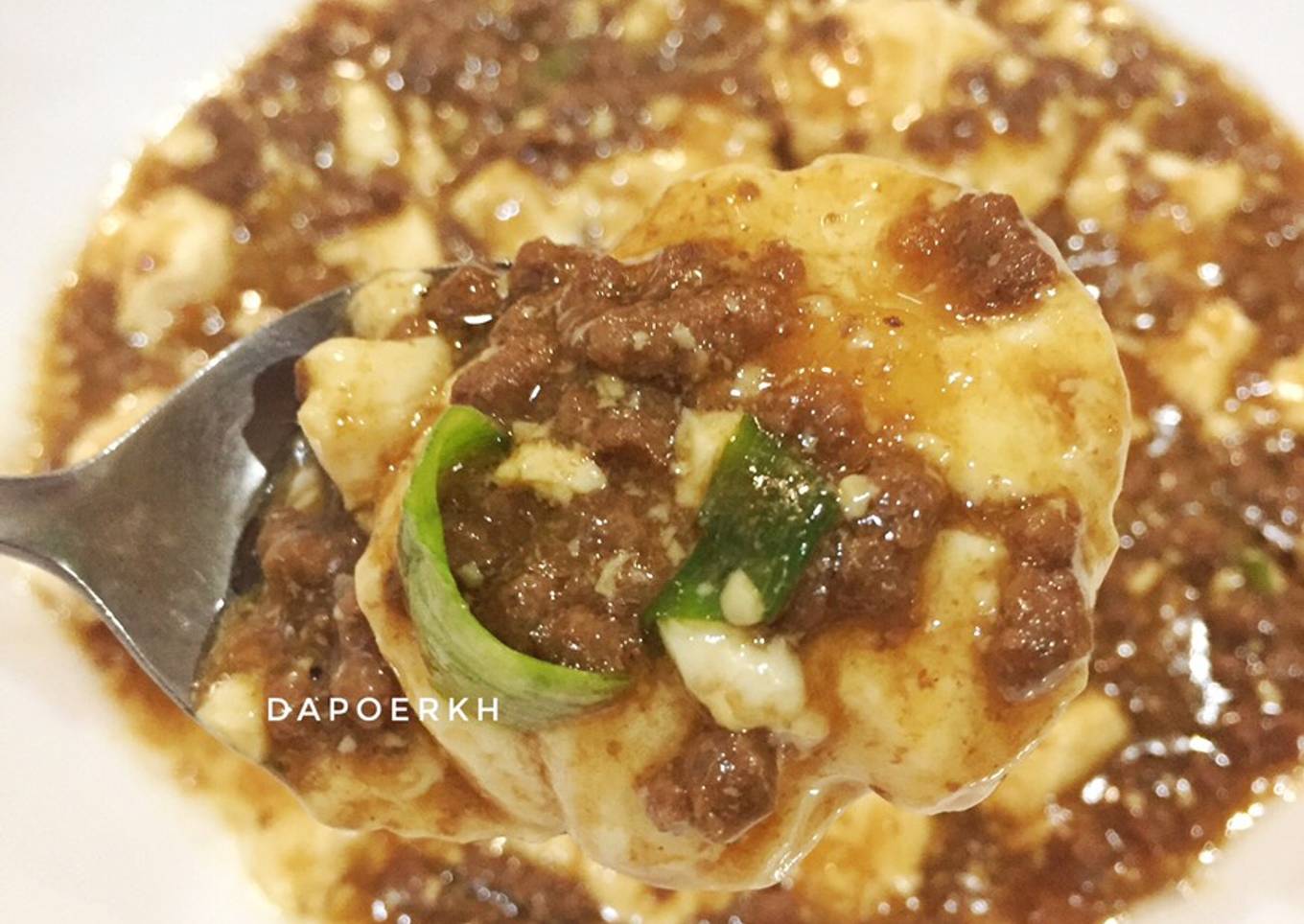 Mapo Tahu Daging Cincang