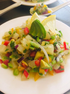 Una foto de Ceviche de piña 🍍