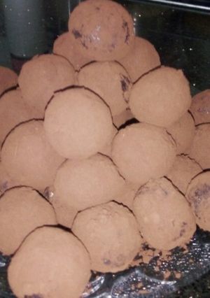 صورة لوصفة لي تروف Les truffes