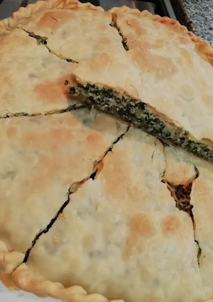 Una foto de Pascualina de espinaca y ricotta