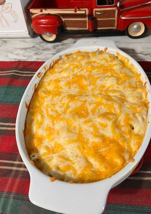 A picture of Homemade Mac & cheese.