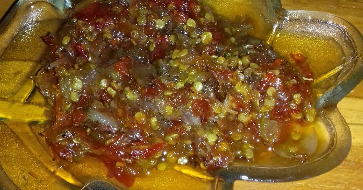 Resep Sambal bawang (sambel ala bu rudi) oleh Mentari Resep Sambal bawang (sambel ala bu rudi) oleh Mentari