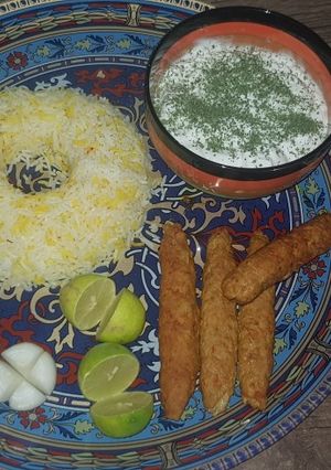 عکسی از دستور کوفته کباب