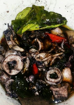Foto resep Sotong tinta hitam 😘