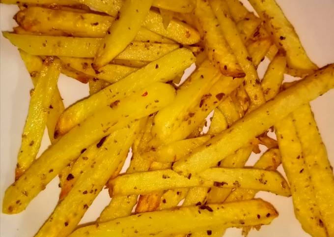 French fries in air fryer