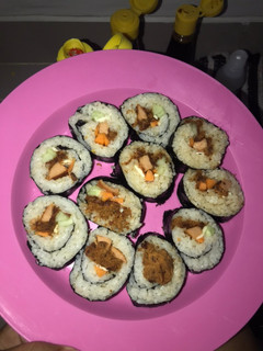 Foto resep Sushi Abon Homemade