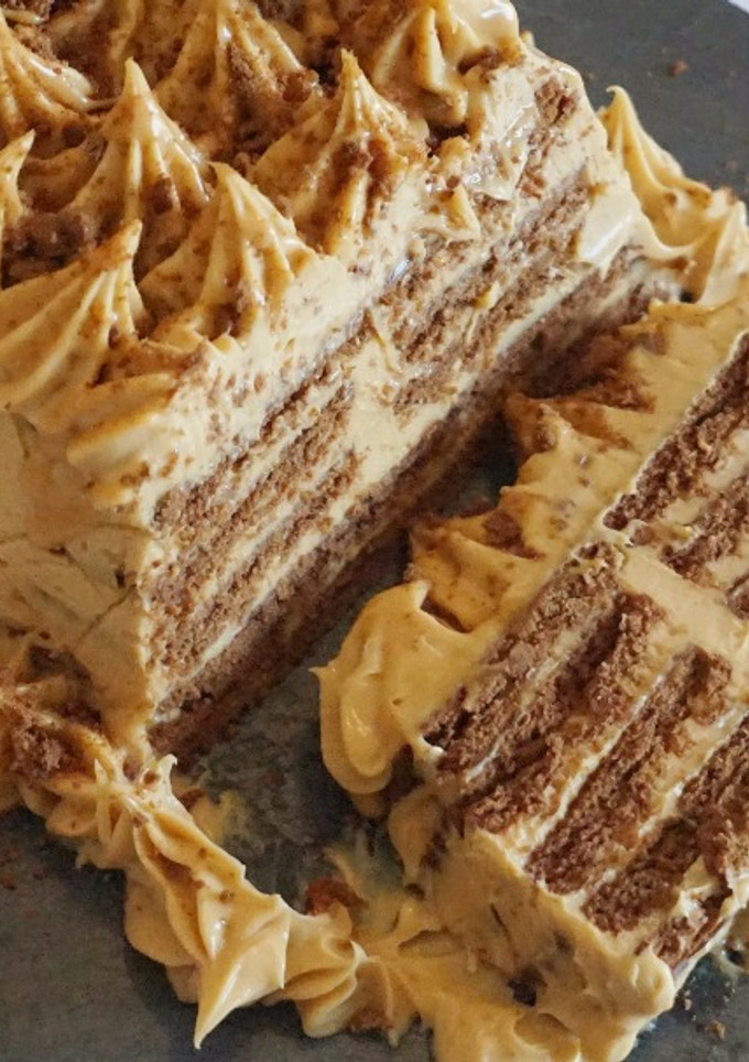 Una foto de Chocotorta argentina: con chocolinas