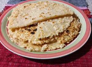 Una foto de Mbeyu típica receta Paraguaya!