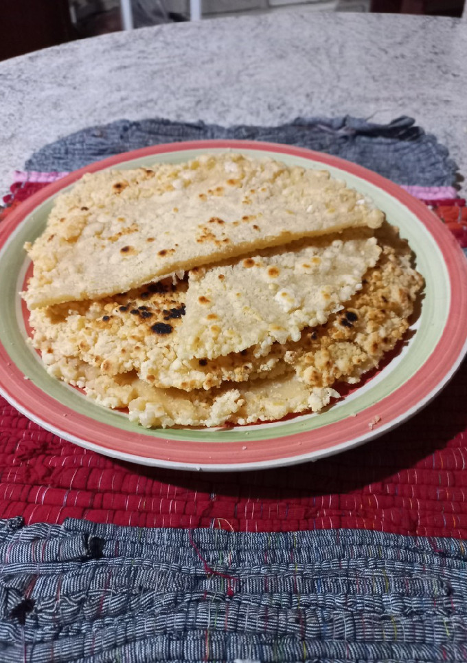 Una foto de Mbeyu típica receta Paraguaya!