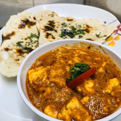 Butter paneer masala A picture of Butter paneer masala.