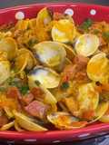 Amêijoa Branca com Molho de Tomate