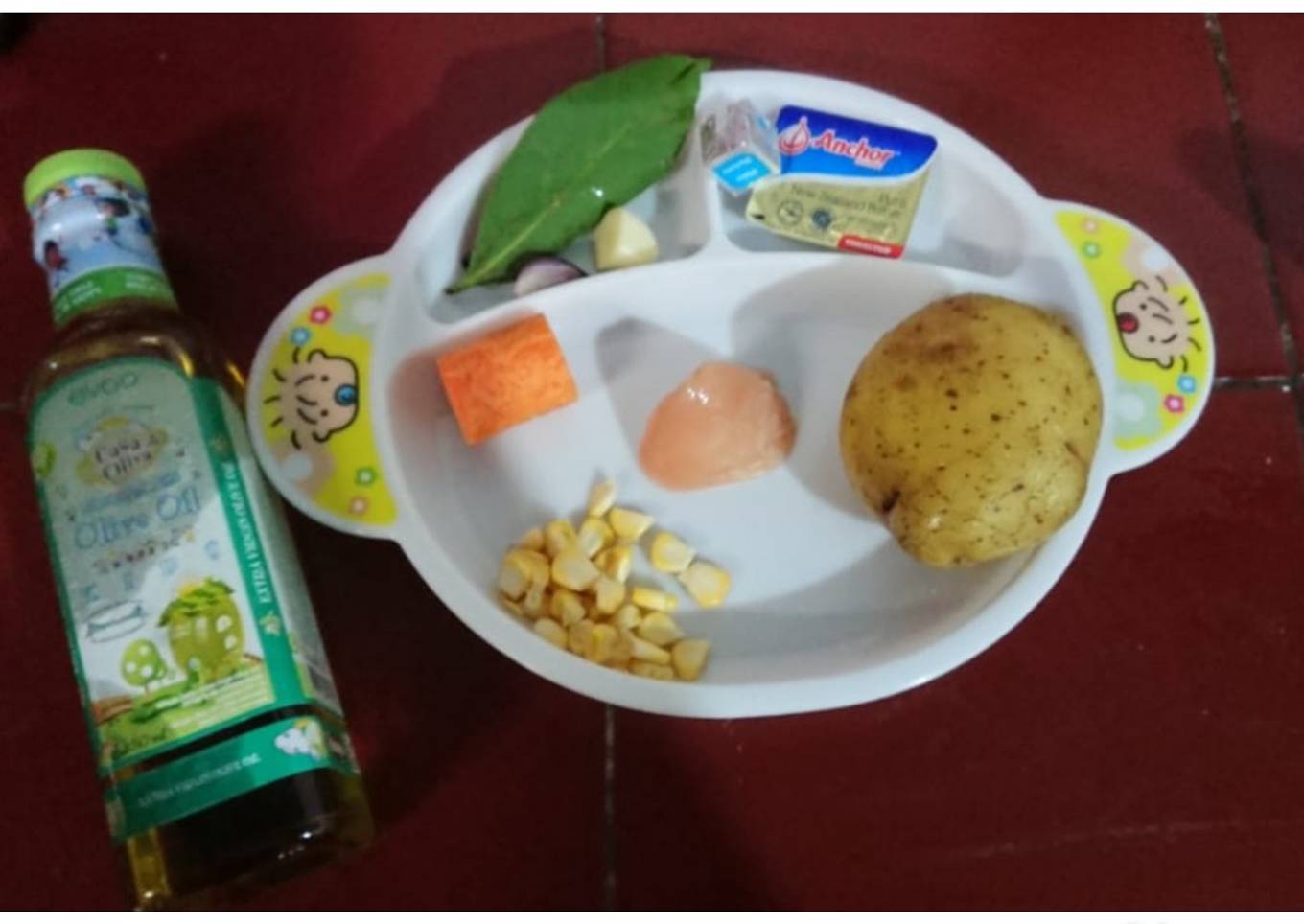 MPASI 4⭐ 6 BULAN AYAM KENTANG KEJU WORTEL