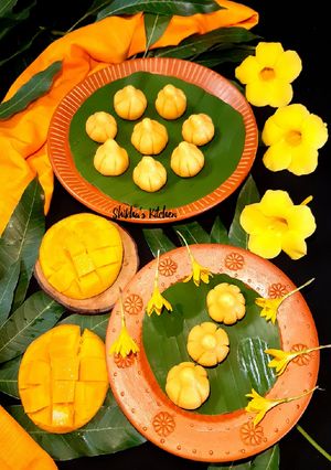 আমের মোদক/ সন্দেশ রেসিপির প্রধান ছবি