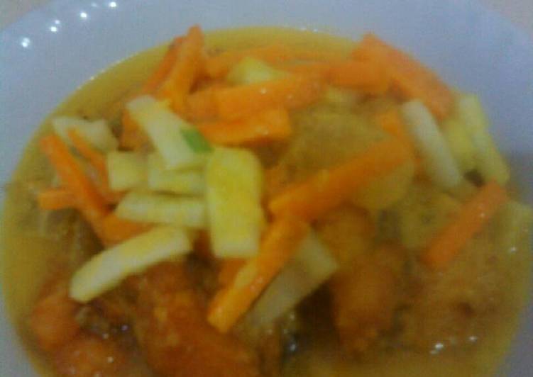 Cara Membuat Gurami acar kuning yang Bisa Manjain Lidah