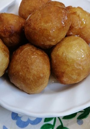صورة لوصفة لقيمات بالعسل