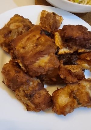 Foto resep Quick fried ribs / simple iga goreng (non halal)