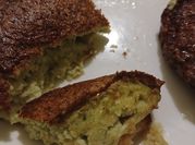 Una foto de souflé de brocoli
