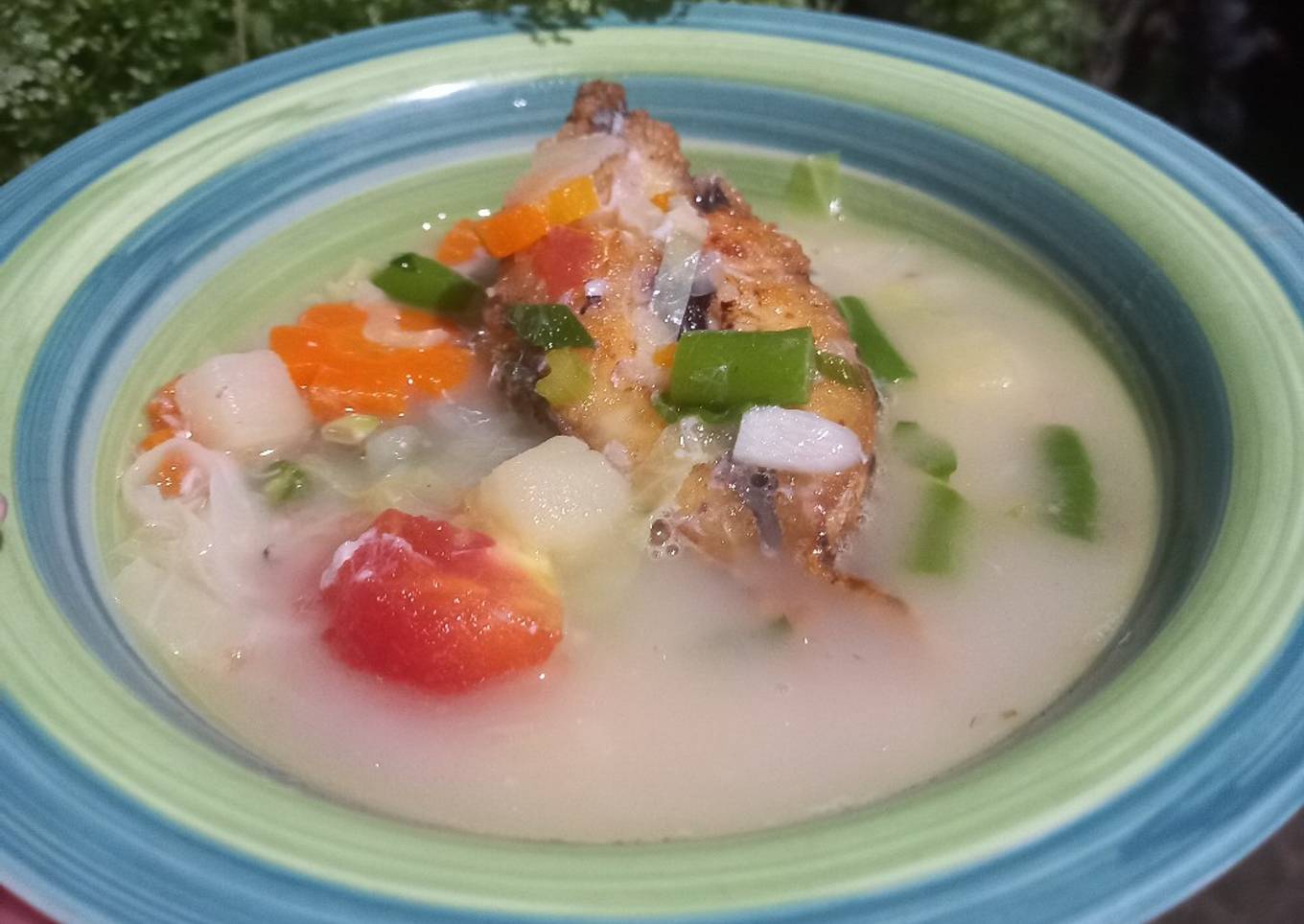 Sop Ikan Goreng Nila