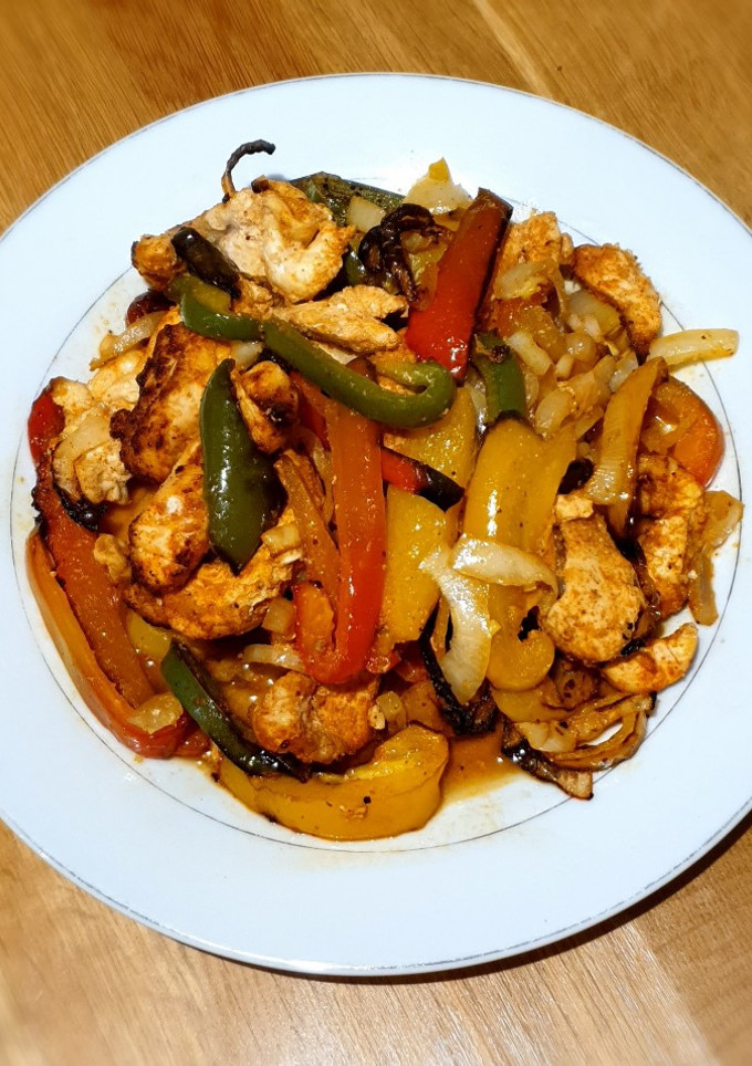 Una foto de Fajitas en Airfryer