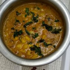A picture of Sweet corn sabzi.