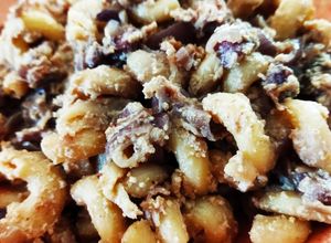 Una foto de Fideítos con carbonara, súper fácil y rápido