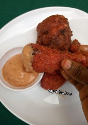 Crispy KFC chicken ainihin hoton girkin