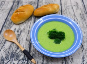 Hình của món Súp Bông Cải Xanh.